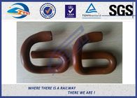 Customized E Type Elastic Rail Clip For Railway System , SGS ISO9001 Approval