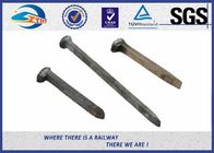 Steel 35 Railway Track Spike Grade 5.6 Customizd Rail Spike Rail Fastenings