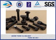 High Tensile Strength Railroad Track Bolts and Nuts Fish bolt used for rail joints