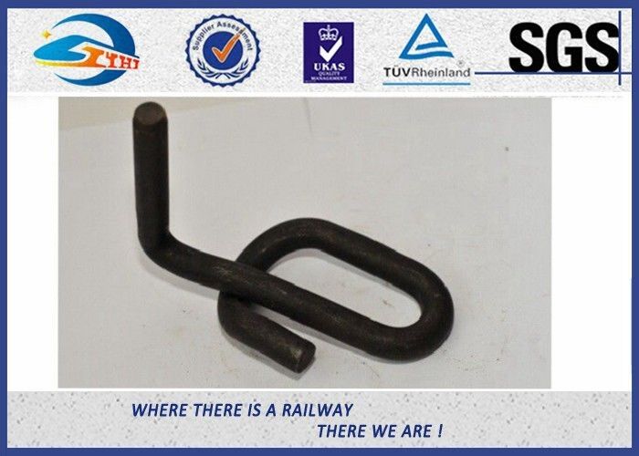Gauge Lock Clamp Elastic Rail Clips 14mm 60Si2MnA Plain Surface in Track System
